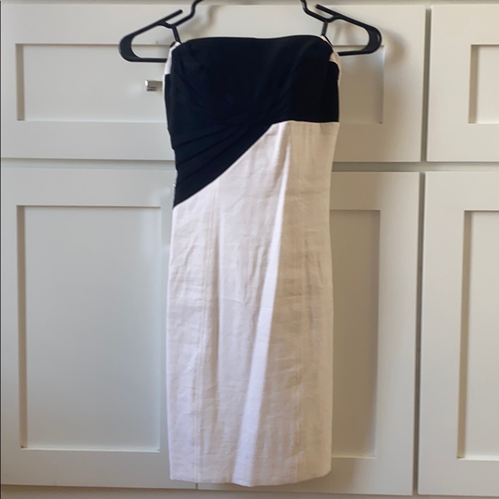 Bebe strapless dress
